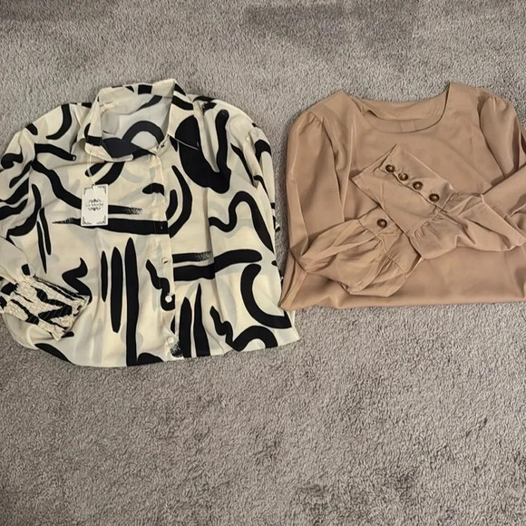 Bundle of Two NEW blouses size XXL - Picture 1 of 4